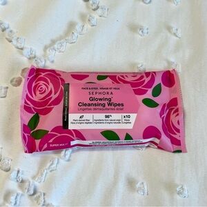 Sephora Pink Floral Cleansing Wipes